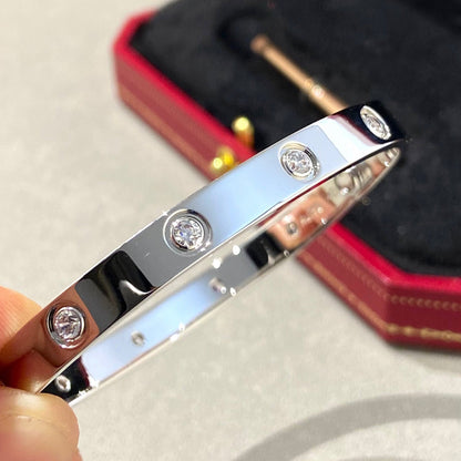 [Gaonasi]LOVE BRACELET 6.1MM 10 DIAMONDS