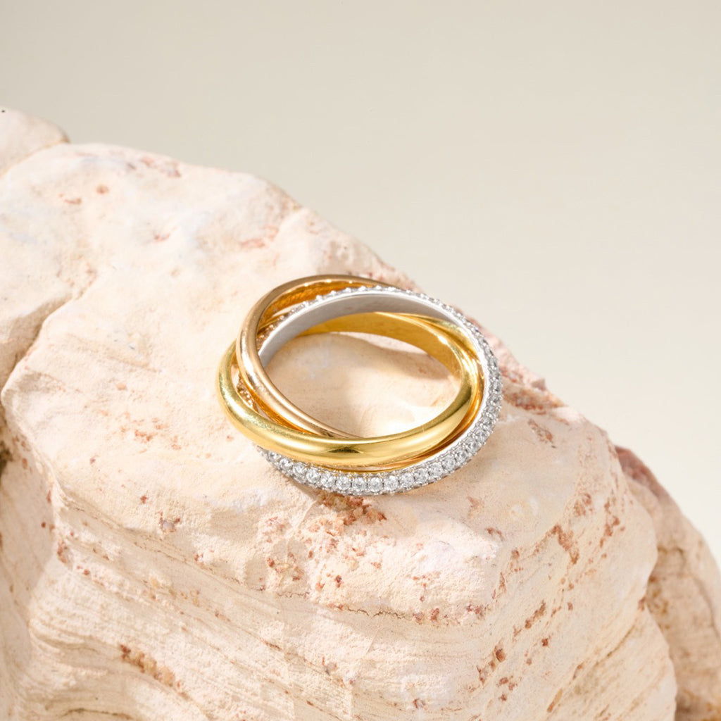 [Gaonasi Jewelry]TRINITY 3.2MM RING COLLECTION