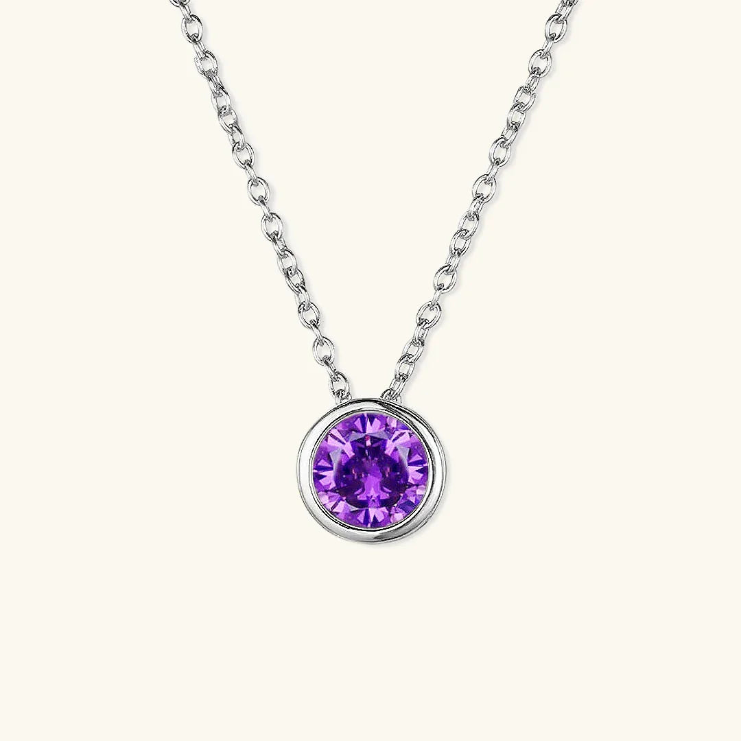 [Gaonasi]Amelia Birthstone Necklace