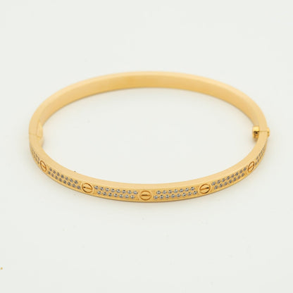 [Gaonasi]LOVE BRACELET 3.65MM DIAMOND-PAVED
