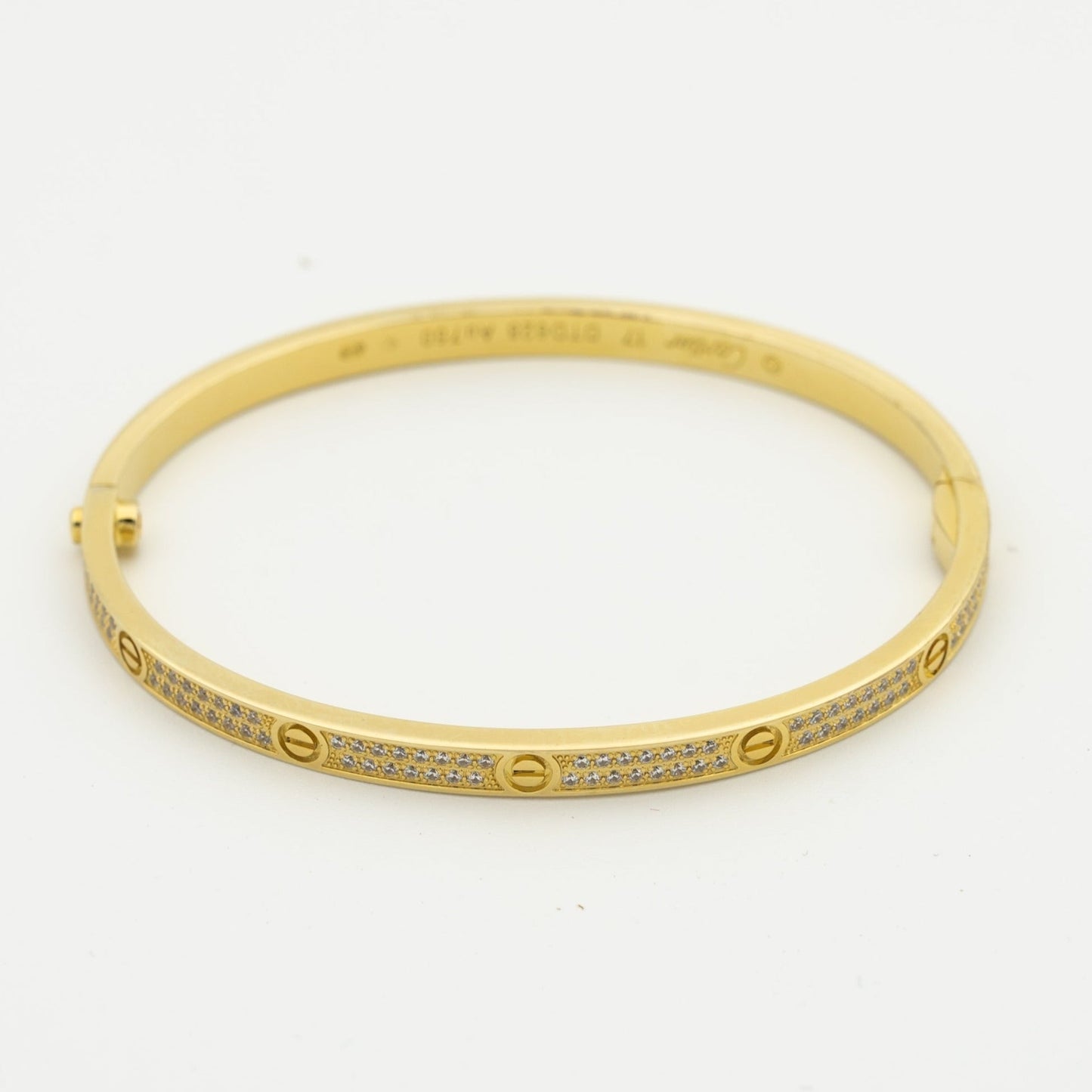 [Gaonasi]LOVE BRACELET 3.65MM DIAMOND-PAVED
