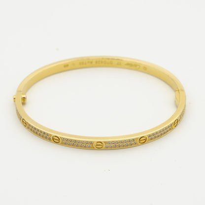 [Gaonasi]LOVE BRACELET 3.65MM DIAMOND-PAVED
