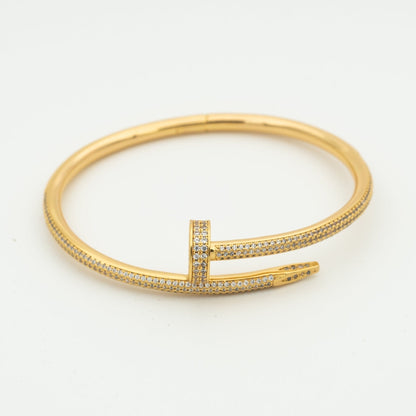 [Gaonasi]JUSTE BRACELET 3.5MM ALL DIAMONDS