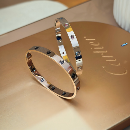[GAONASI]2026 RAINBOW LOVE BRACELET 6.1MM  10 DIAMONDS