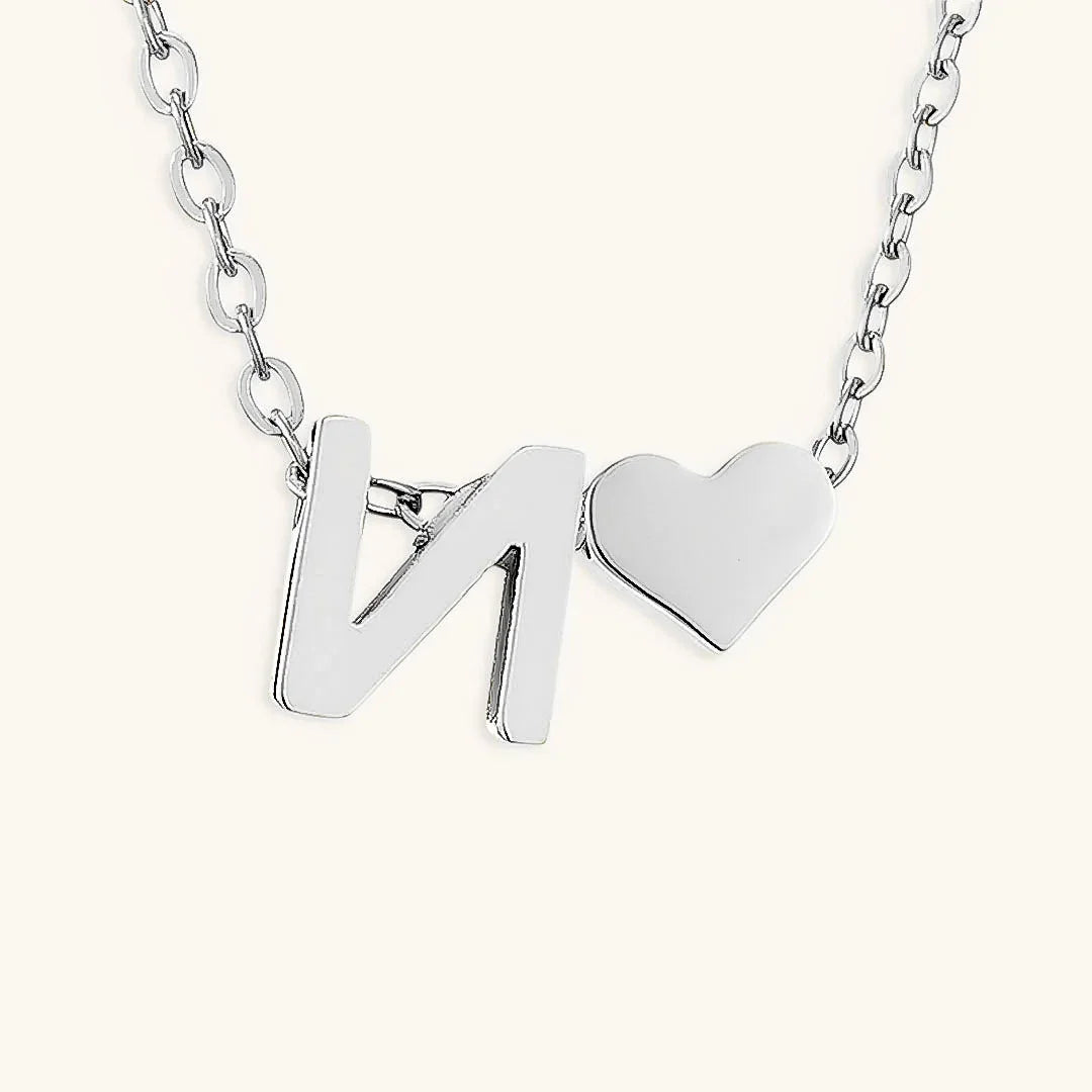 [Gaonasi]Ria Initial Letter Gold Necklace