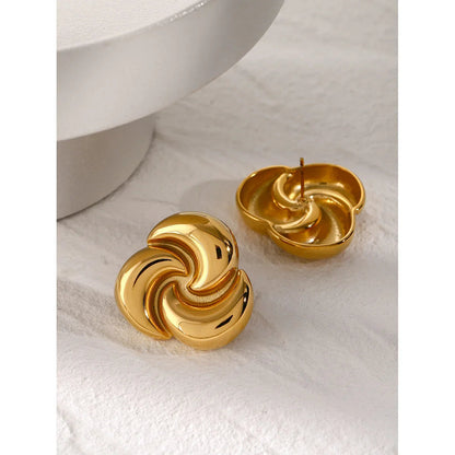[Gaonasi]Celestia Gold Earrings
