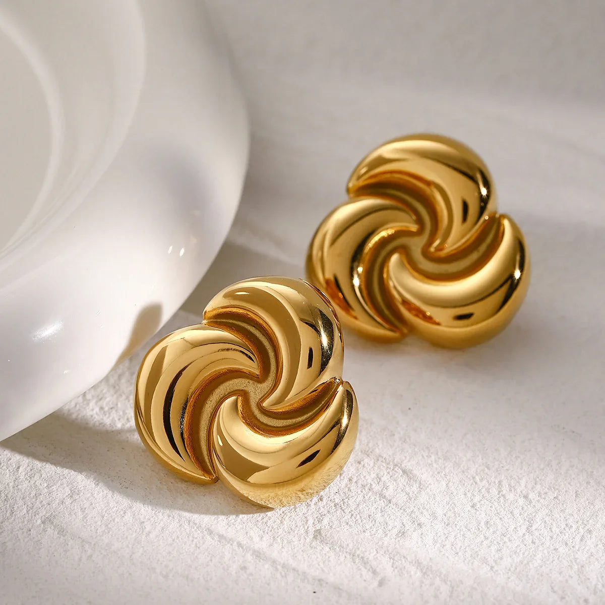 [Gaonasi]Celestia Gold Earrings