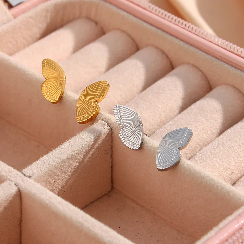 [Gaonasi]Lilac Gold Earrings