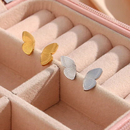 [Gaonasi]Lilac Gold Earrings