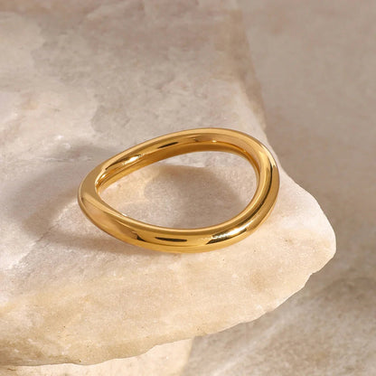[Gaonasi]Miley Gold & Silver Layered Rings