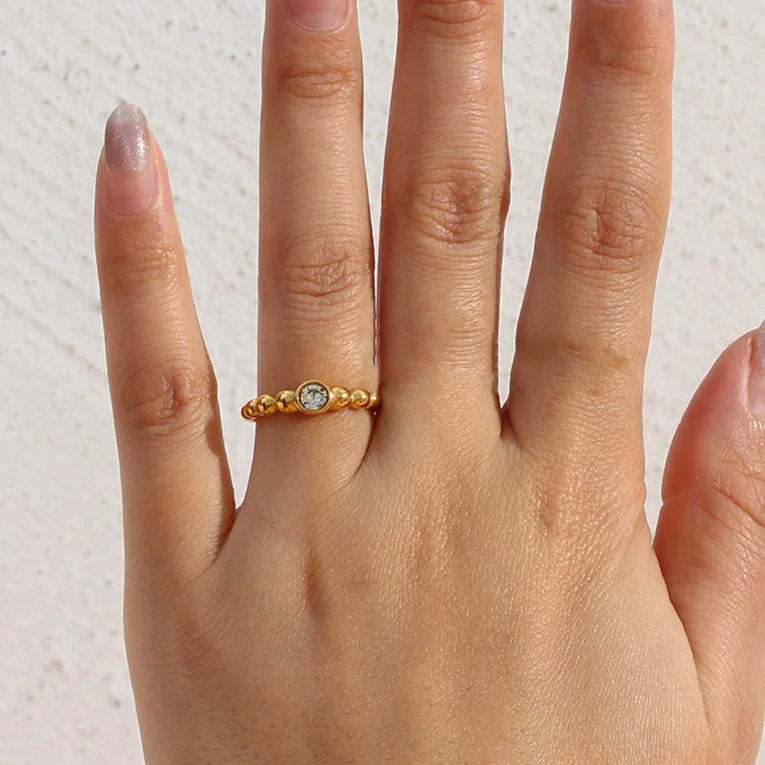 [Gaonasi]Zennie Gold Ring