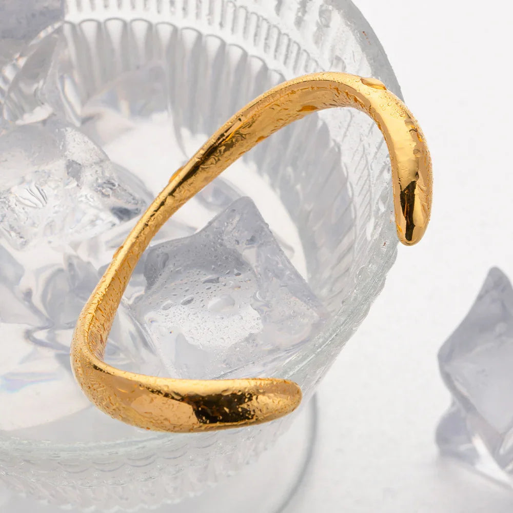 [Gaonasi]Audrina Contemporary Gold Bangle