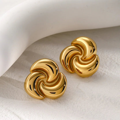 [Gaonasi]Celestia Gold Earrings