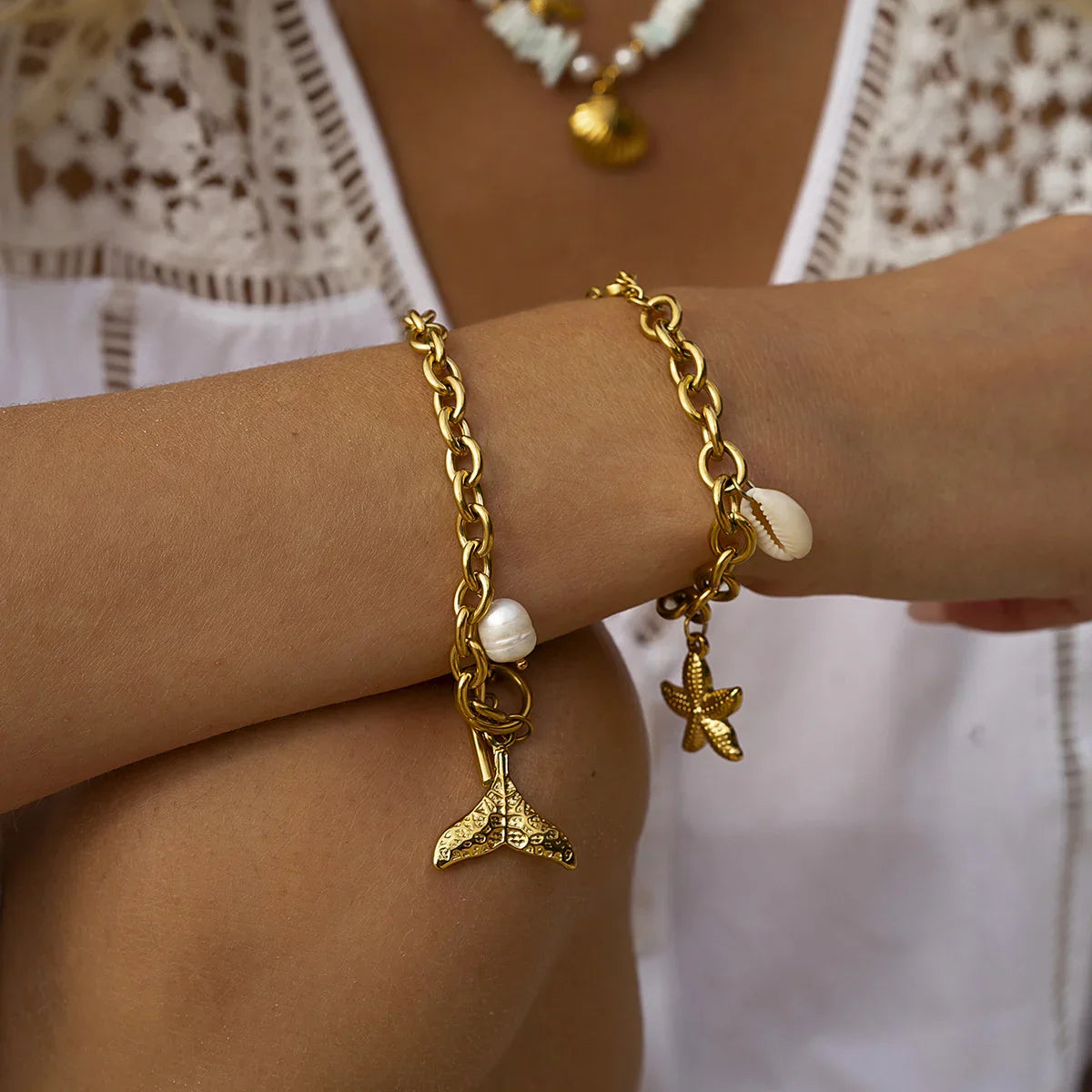 [Gaonasi]Bryne Freshwater Pearl Bracelet