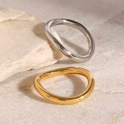 [Gaonasi]Miley Gold & Silver Layered Rings