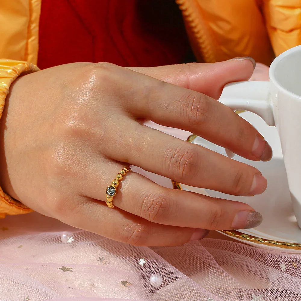[Gaonasi]Zennie Gold Ring