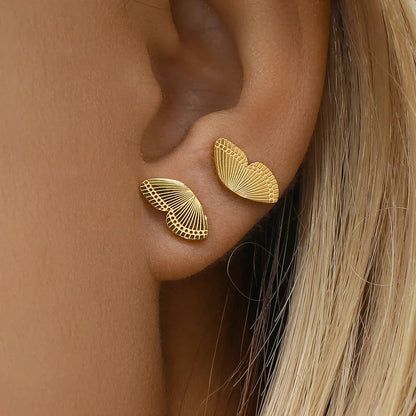 [Gaonasi]Lilac Gold Earrings