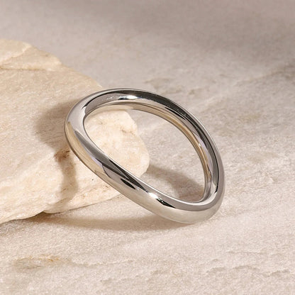 [Gaonasi]Miley Gold & Silver Layered Rings