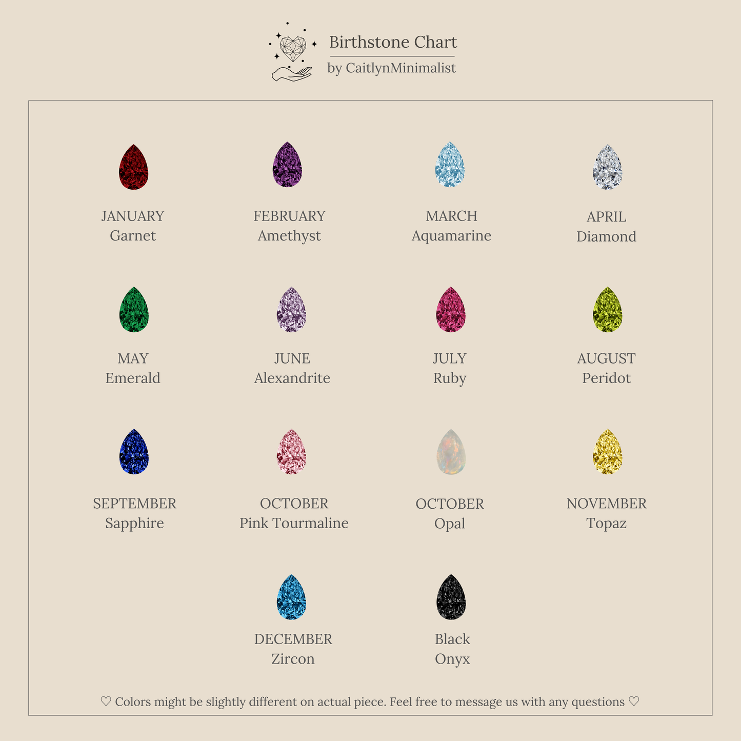 Toi et Moi Birthstone Ring