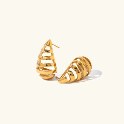 [Gaonasi]Katrin Drop Gold Earrings