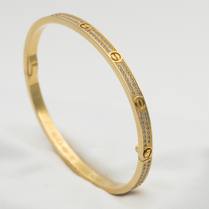 [Gaonasi]LOVE BRACELET 3.65MM DIAMOND-PAVED