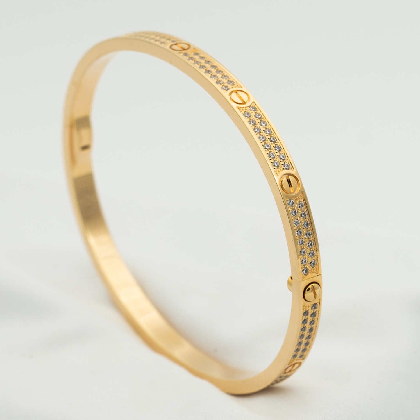 [Gaonasi]LOVE BRACELET 3.65MM DIAMOND-PAVED