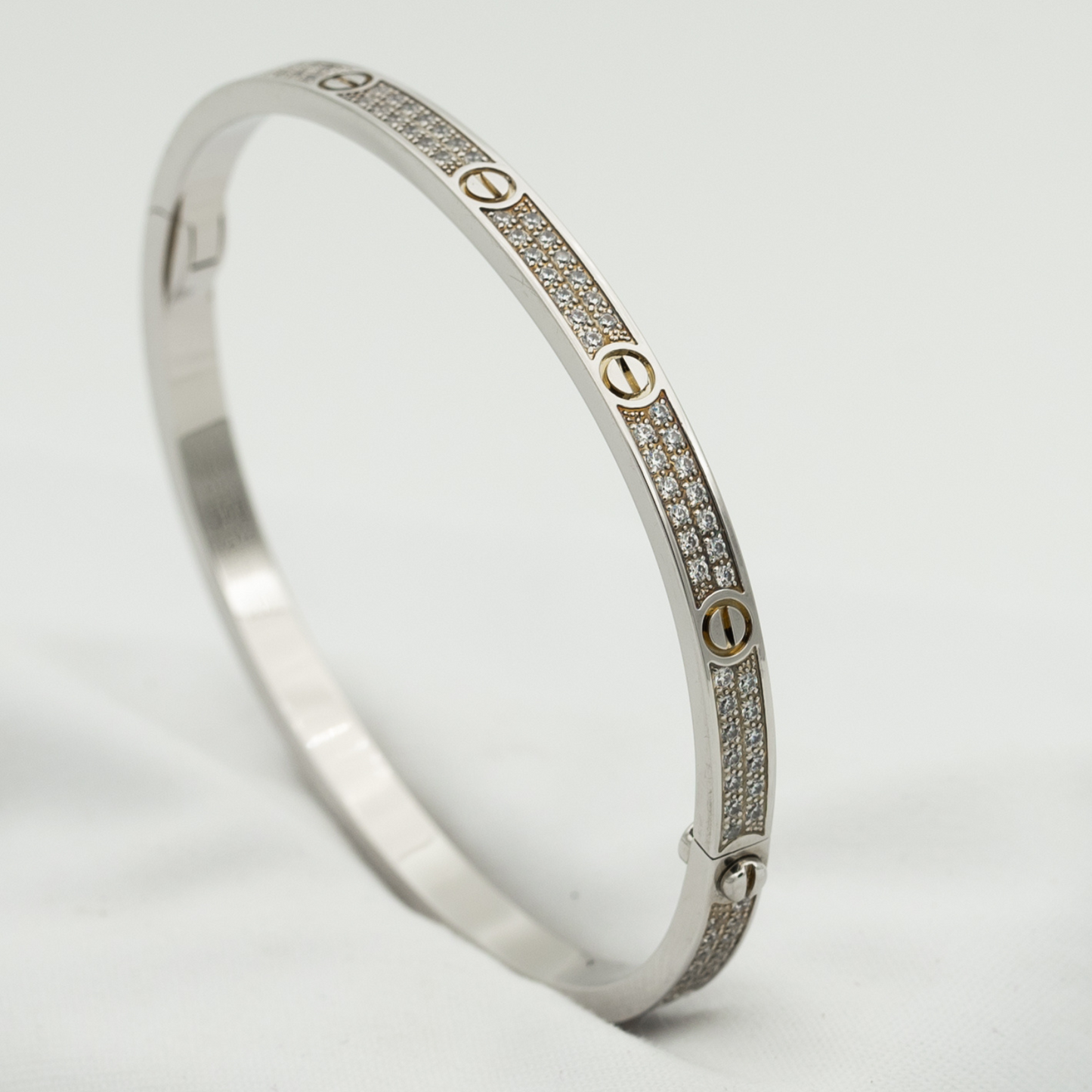 [Gaonasi]LOVE BRACELET 3.65MM DIAMOND-PAVED