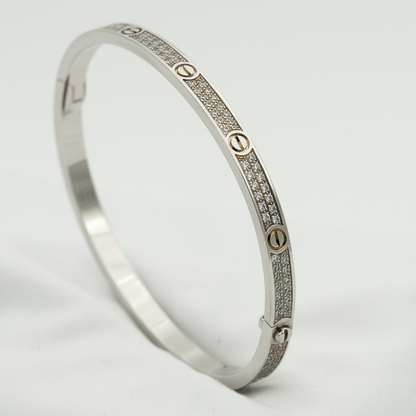 [Gaonasi]LOVE BRACELET 3.65MM DIAMOND-PAVED