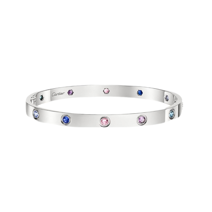 [GAONASI]2026 RAINBOW LOVE BRACELET 6.1MM  10 DIAMONDS
