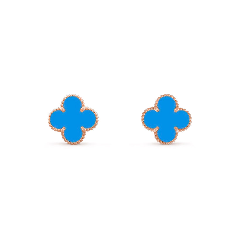 [Gaonasi]CLOVER 15MM EARRINGS COLLECTION