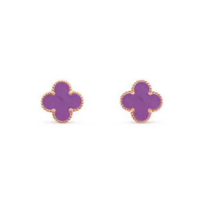 [Gaonasi]CLOVER 15MM EARRINGS COLLECTION