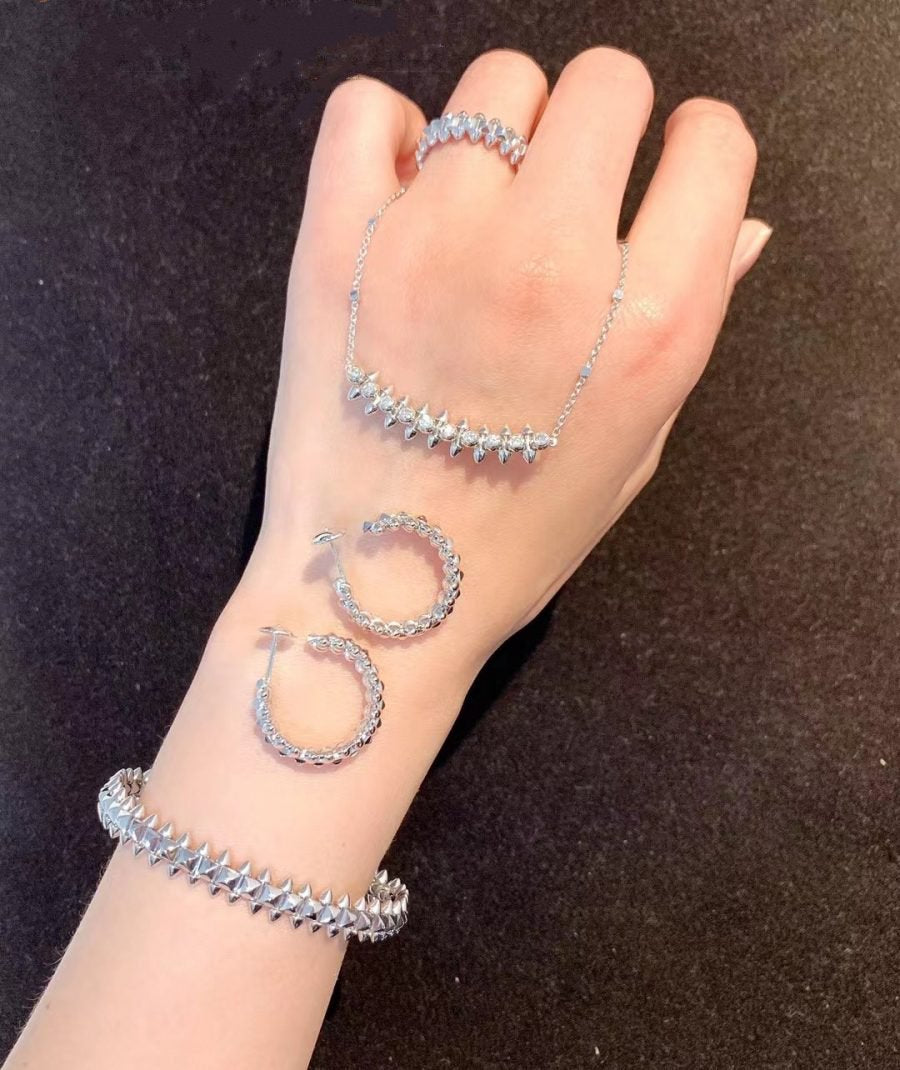 [Gaonasi]CLASH SILVER BRACELET