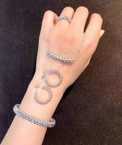 [Gaonasi]CLASH SILVER BRACELET