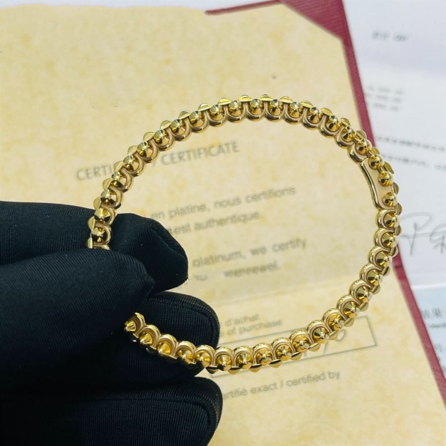 [Gaonasi]CLASH GOLD BRACELET