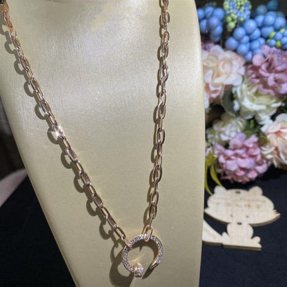 [Gaonasi]JUSTE NECKLACE DIAMONDS