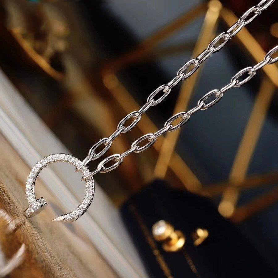 [Gaonasi]JUSTE NECKLACE DIAMONDS
