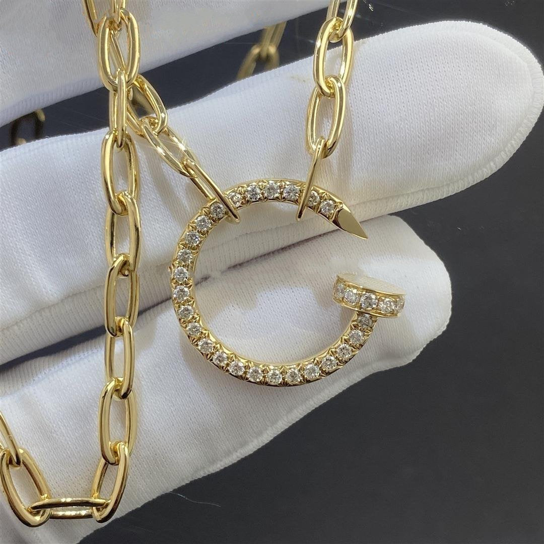 [Gaonasi]JUSTE NECKLACE DIAMONDS