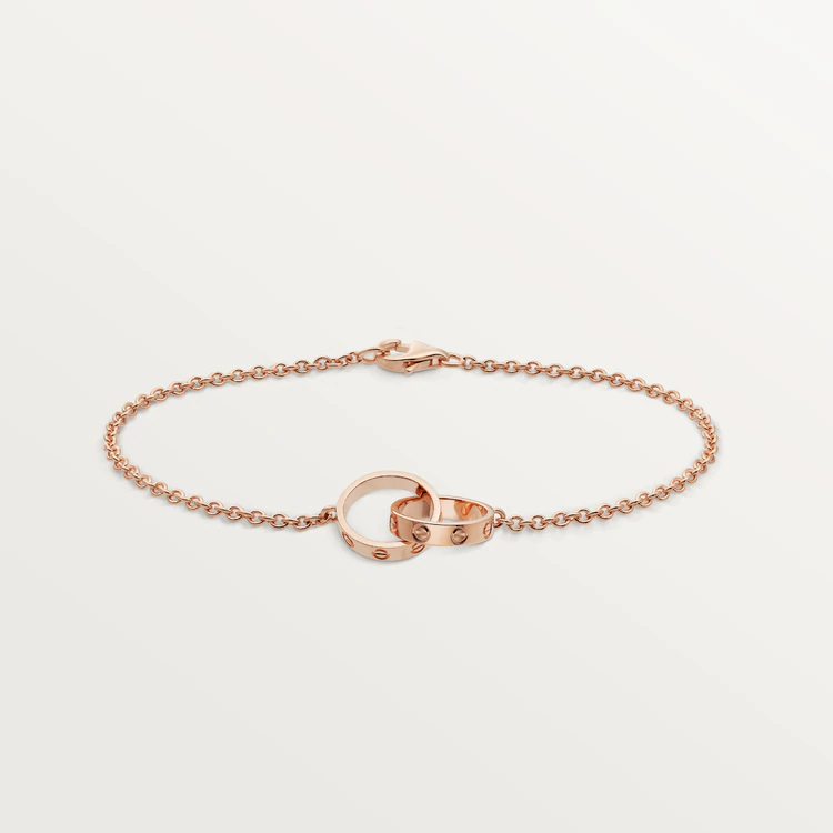 [Gaonasi]LOVE BRACELET DOUBLE RING