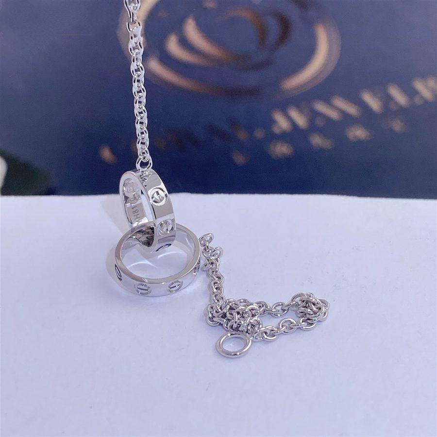 [Gaonasi]LOVE BRACELET DOUBLE RING
