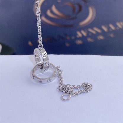 [Gaonasi]LOVE BRACELET DOUBLE RING