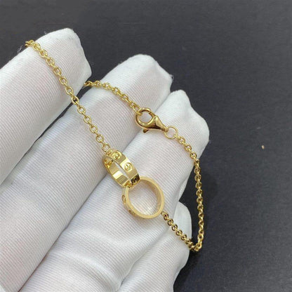 [Gaonasi]LOVE BRACELET DOUBLE RING