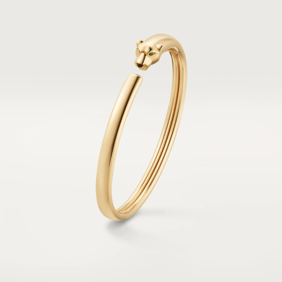 [Gaonasi]PANTHERE GOLD OPEN BRACELET