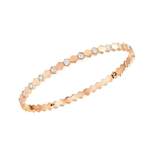 [Gaonasi]BEE LOVE PINK GOLD DIAMOND BRACELET