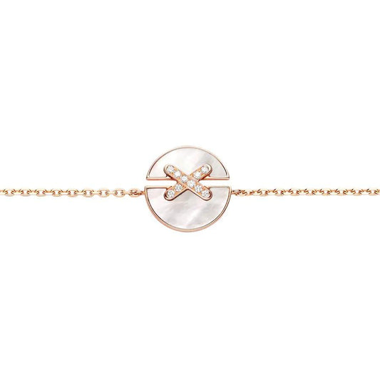 [Gaonasi]JEUX DE BRACELET MOP PINK GOLD DIAMONDS
