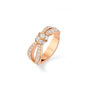 [Gaonasi]LIENS PINK GOLD DIAMOND RING