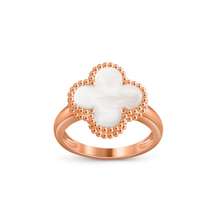 [Gaonasi]CLOVER RING ROSE GOLD COLLECTION