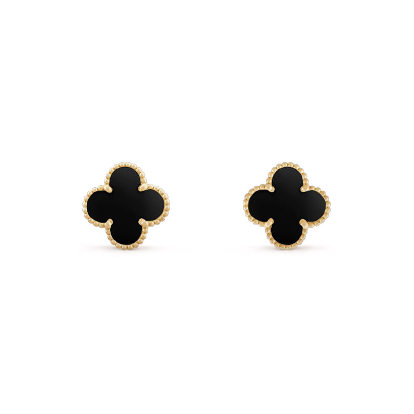 [Gaonasi]CLOVER 15MM EARRINGS COLLECTION