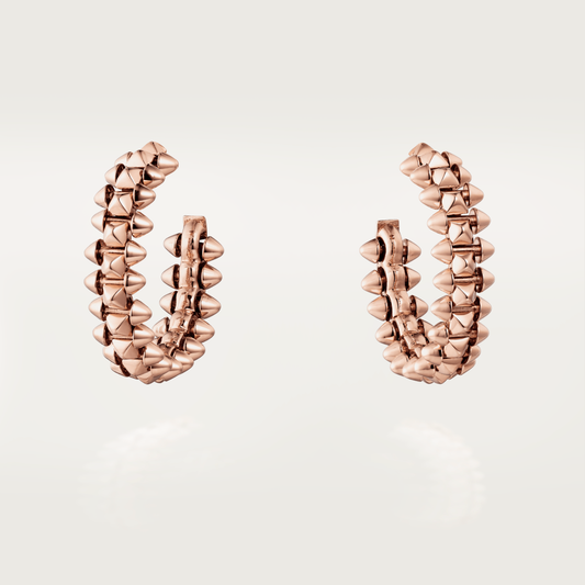 [Gaonasi]CLASH SMALL HOOP EARRINGS