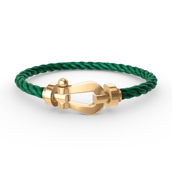 [Gaonasi]FORCE LARGE HORSESHOE NO DIAMOND BRACELET GOLD