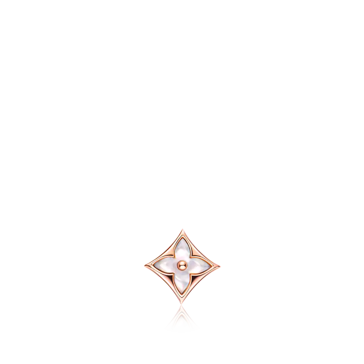 [Gaonasi]STAR MOP PINK GOLD EARRINGS